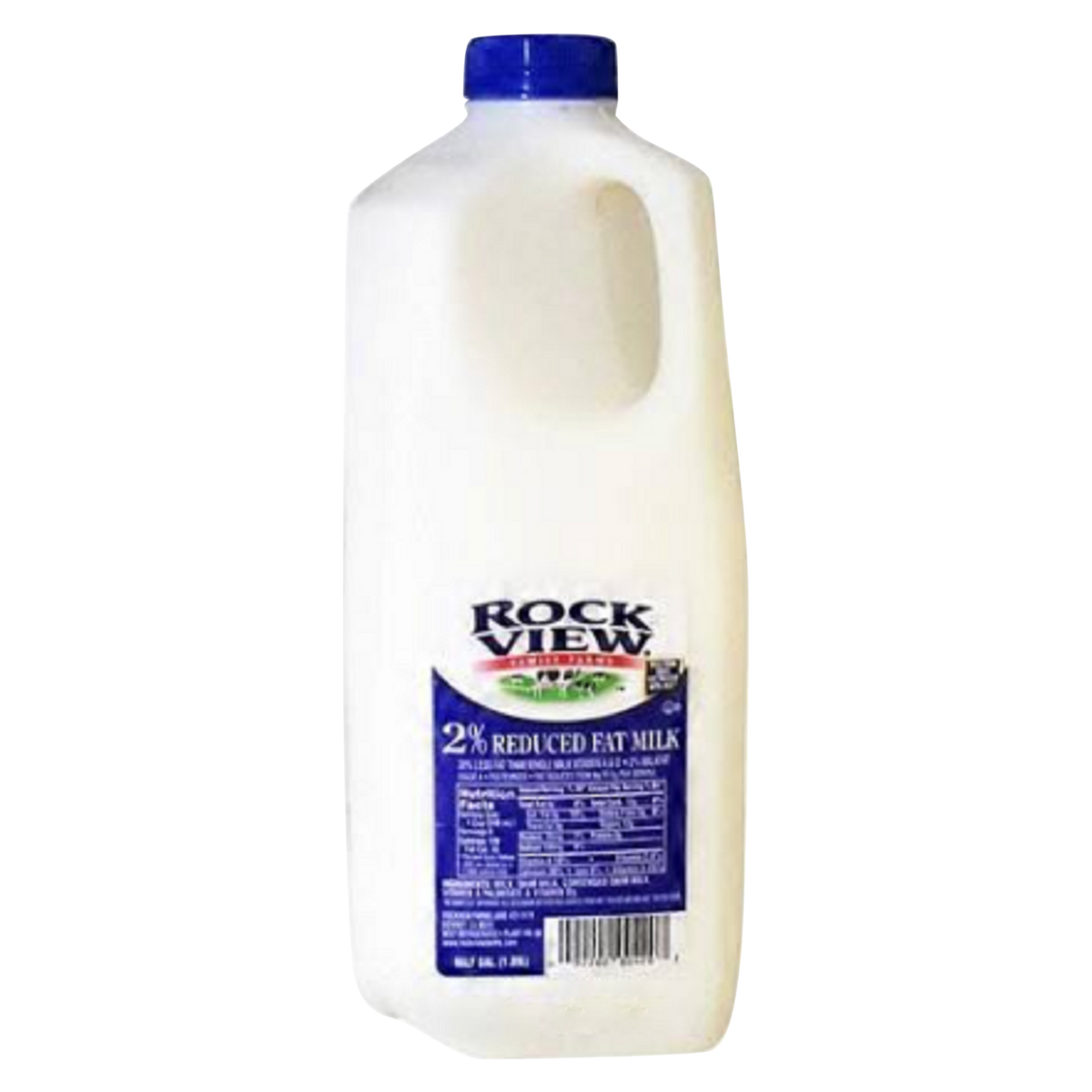 Rockview 2% Reduced Fat Milk - 1/2 gallon